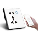 Wifi Smart 5 pin Socket White