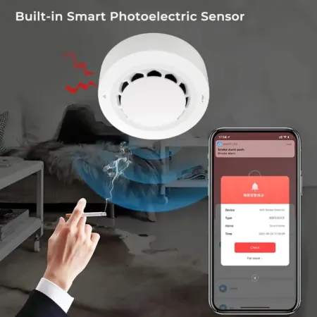 Tuya Smart Smock Detector Alarm System