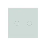 Wifi Smart 2 Gang Touch Switch White