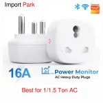 Wifi Smart 3 Pin 16A Big Round Plug Air-condition African Socket