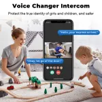 Tuya WiFi 1080P HD Video Doorbell Camera Wireless Waterproof IP55 Door Bell with Visual Intercom Camera