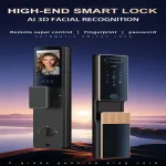 L13 Premium Professional Video Call Face Door Lock