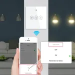 Wifi Smart Light Dimmer Switch White