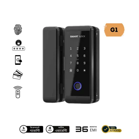 G1 TT Smart Finger Print Lock for Glass Door image 1