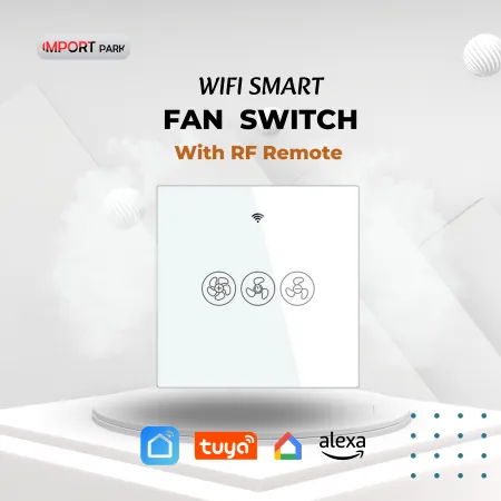 Wifi Smart Fan Switch RF White image 1