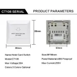 Contactless Card Power Switch – Smart Energy Saving Hotel Key Card Holder