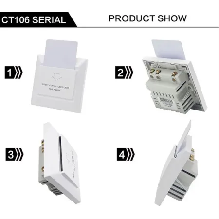 Contactless Card Power Switch – Smart Energy Saving Hotel Key Card Holder